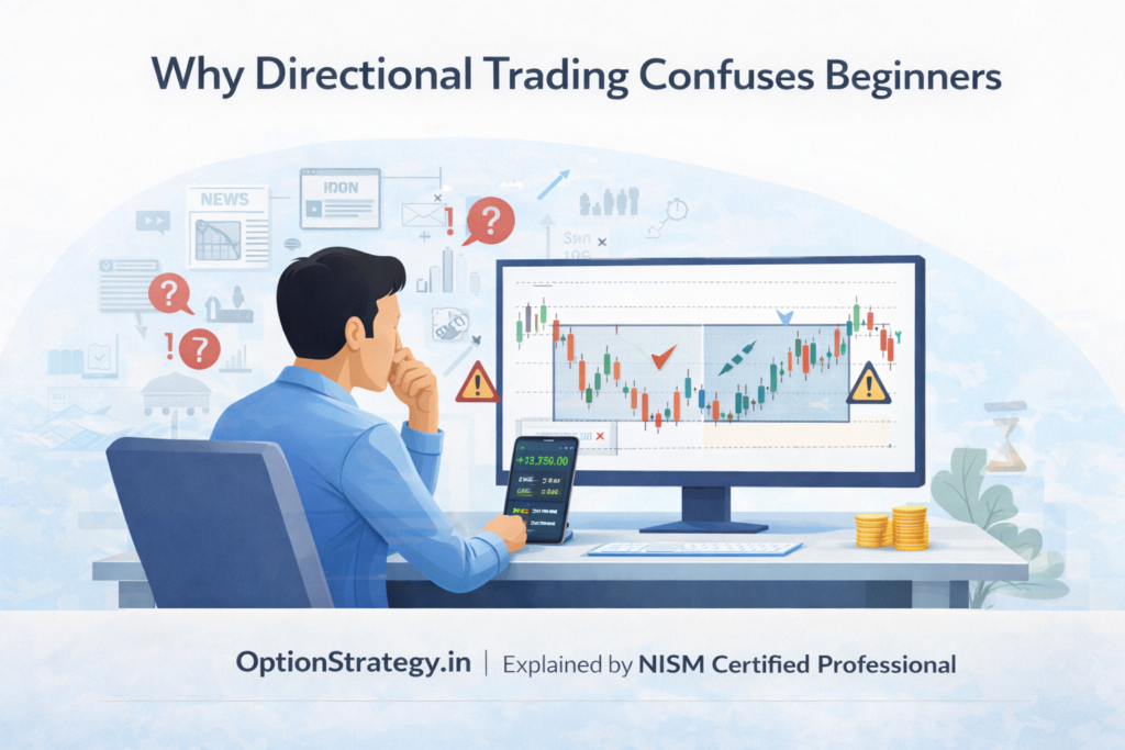 Beginners ke liye market direction predict karna kyun mushkil hota hai? || why Directional trading confuses beginners 