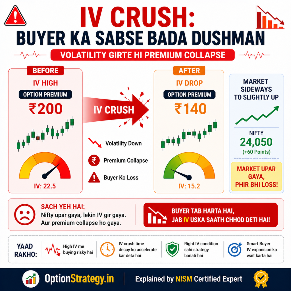 Iv crush kya hota hai - iv Crush kaise kaam karta hai example