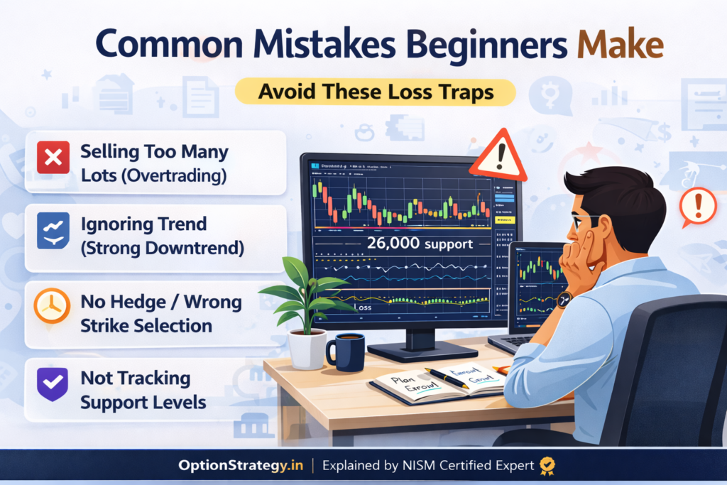 Common Beginner Mistakes while Deploy bull put Spread